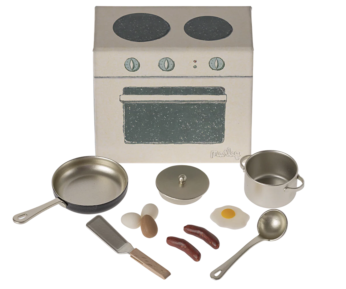 Maileg Cooking Set Mouse