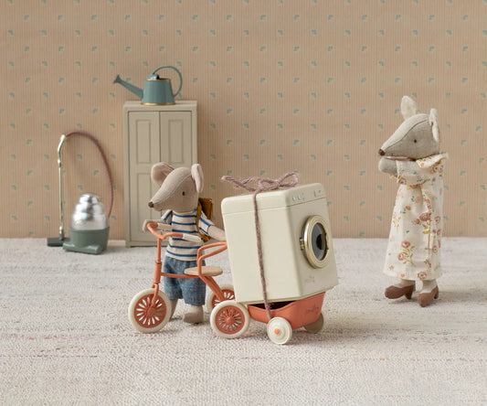 Maileg Tricycle Mouse Big Brother Brown
