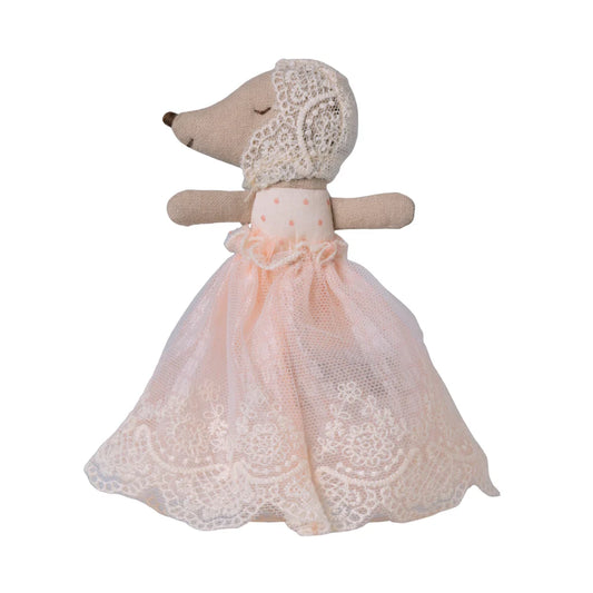 Maileg Baby Mouse Gown Powder