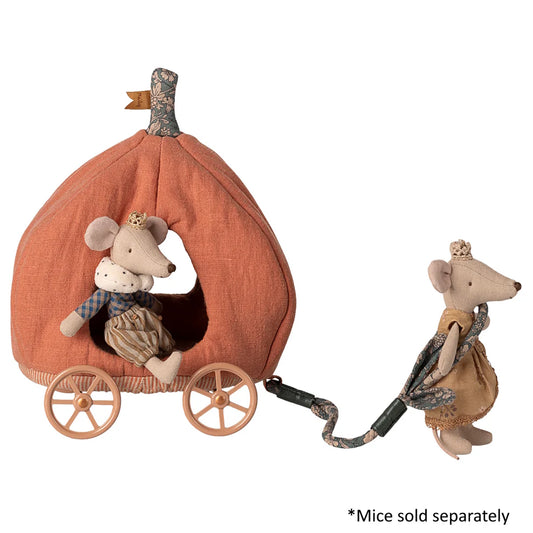 Maileg Pumkin Carriage Mouse