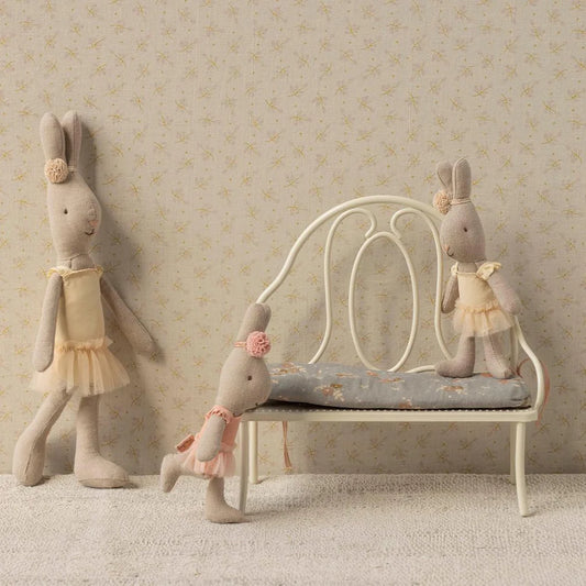 Maileg Rabbit Micro Ballet Suit & Skirt Cream