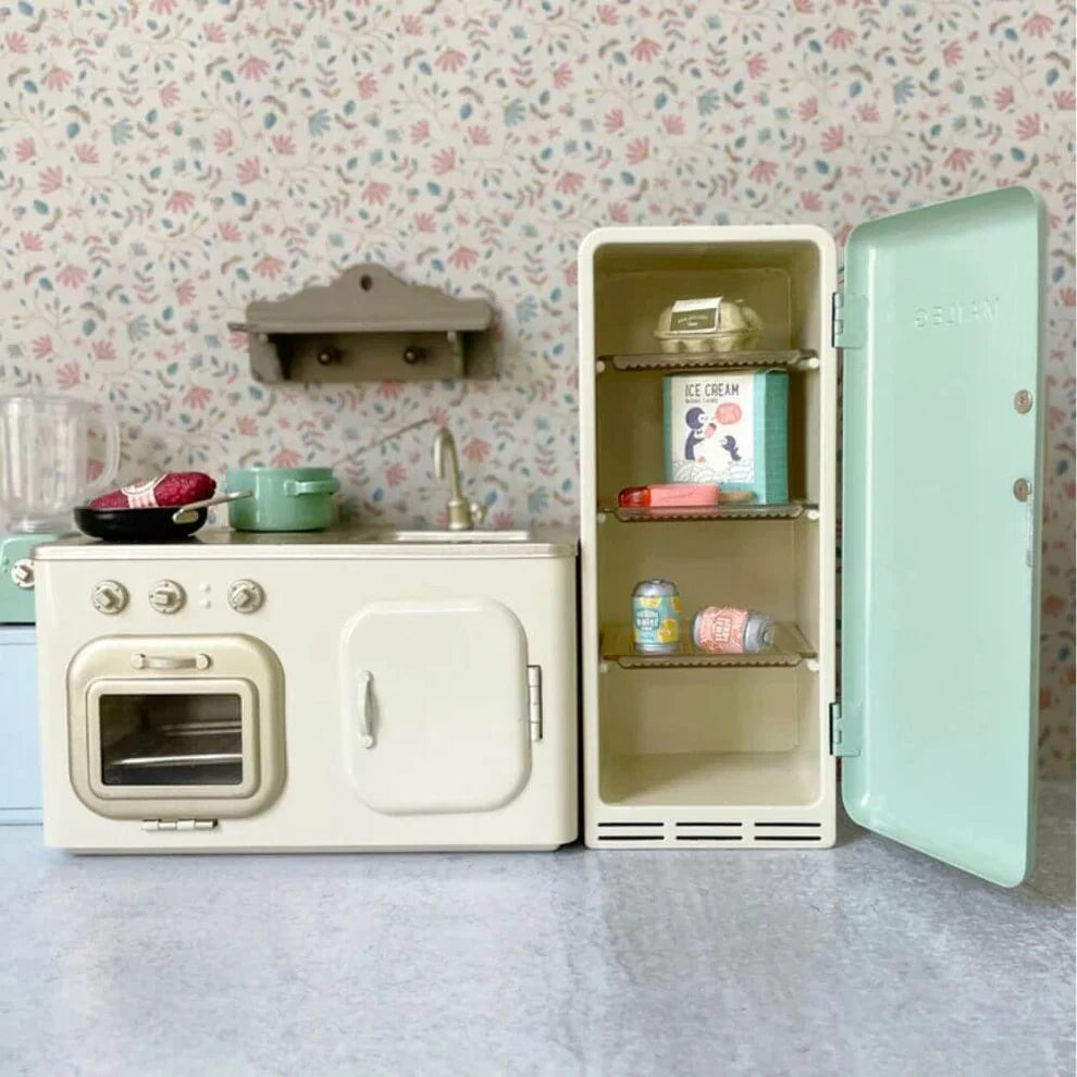 Maileg Miniature Fridge Mint