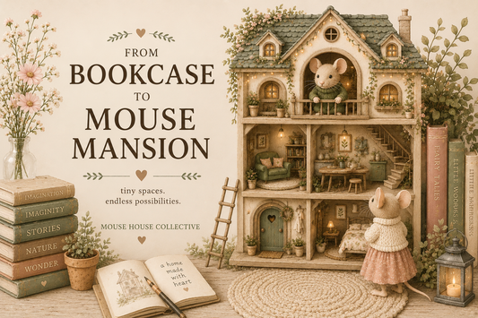 From Old Bookcase to "Mouse Mansion" - The Story Behind our Magical Maileg World