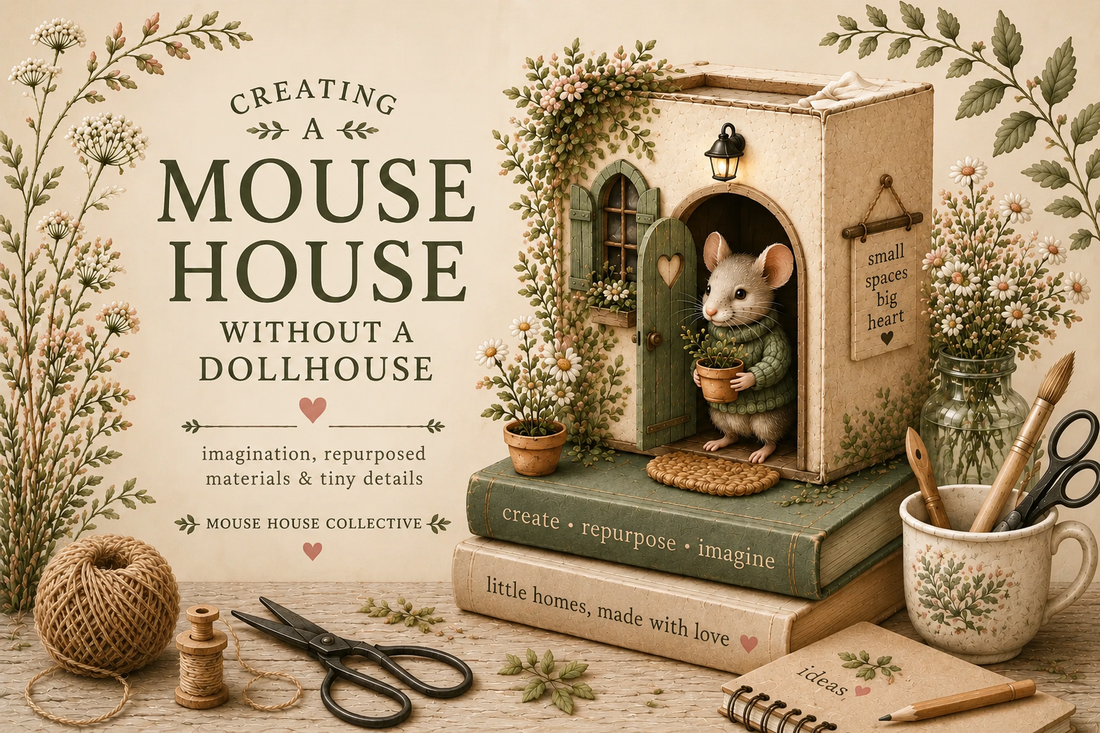 Creating a Mouse House Without a Dollhouse