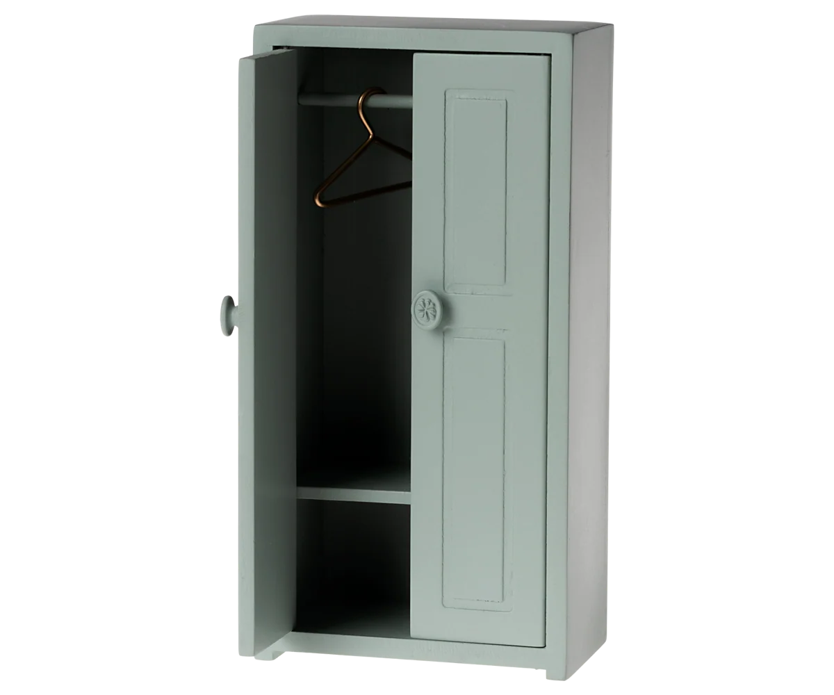 Maileg Closet Mouse Soft Blue