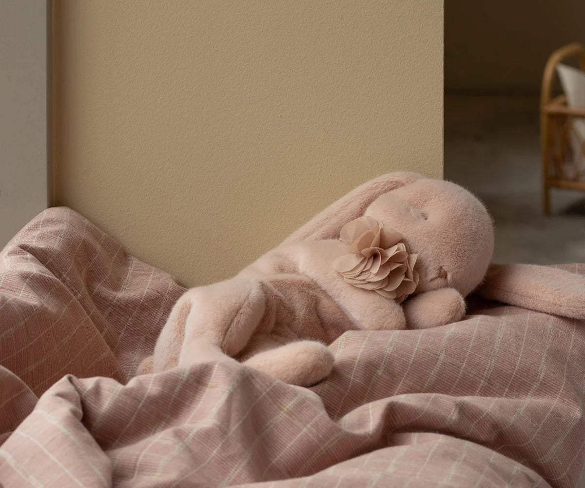 Maileg Sleeping Bunny Plush Powder Small