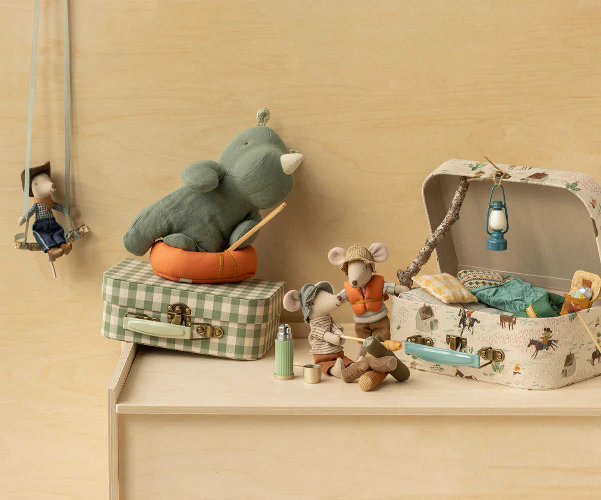 Maileg Hiker Mouse Big Brother Thin Stripes