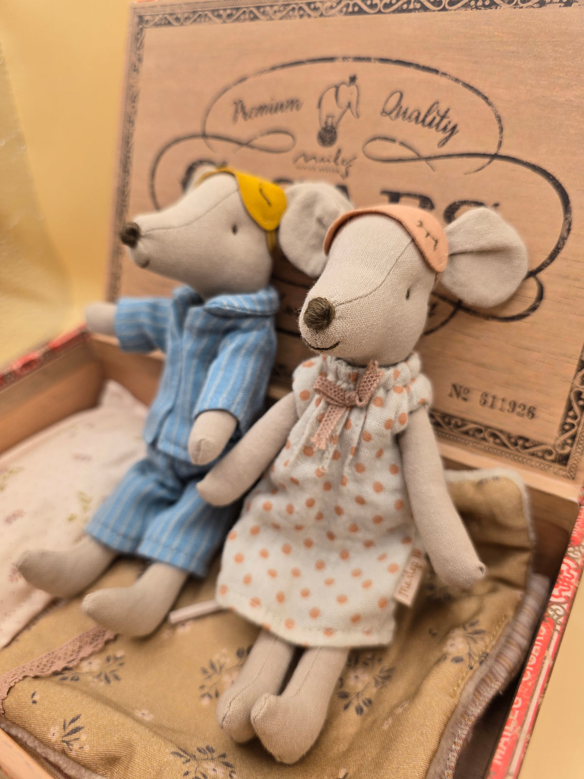 Maileg Mum & Dad Mice in Box 2025