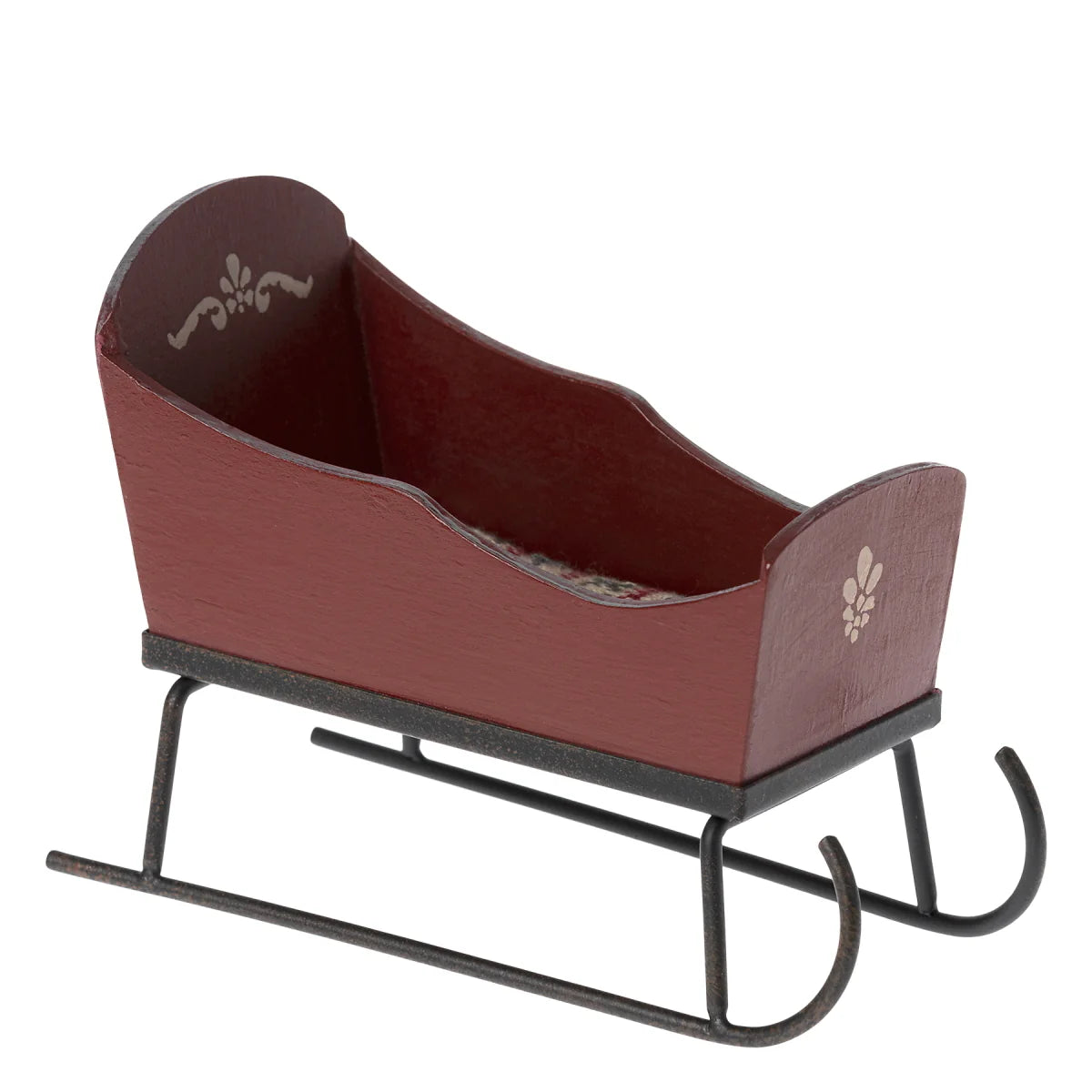 Maileg Sleigh Mouse Red