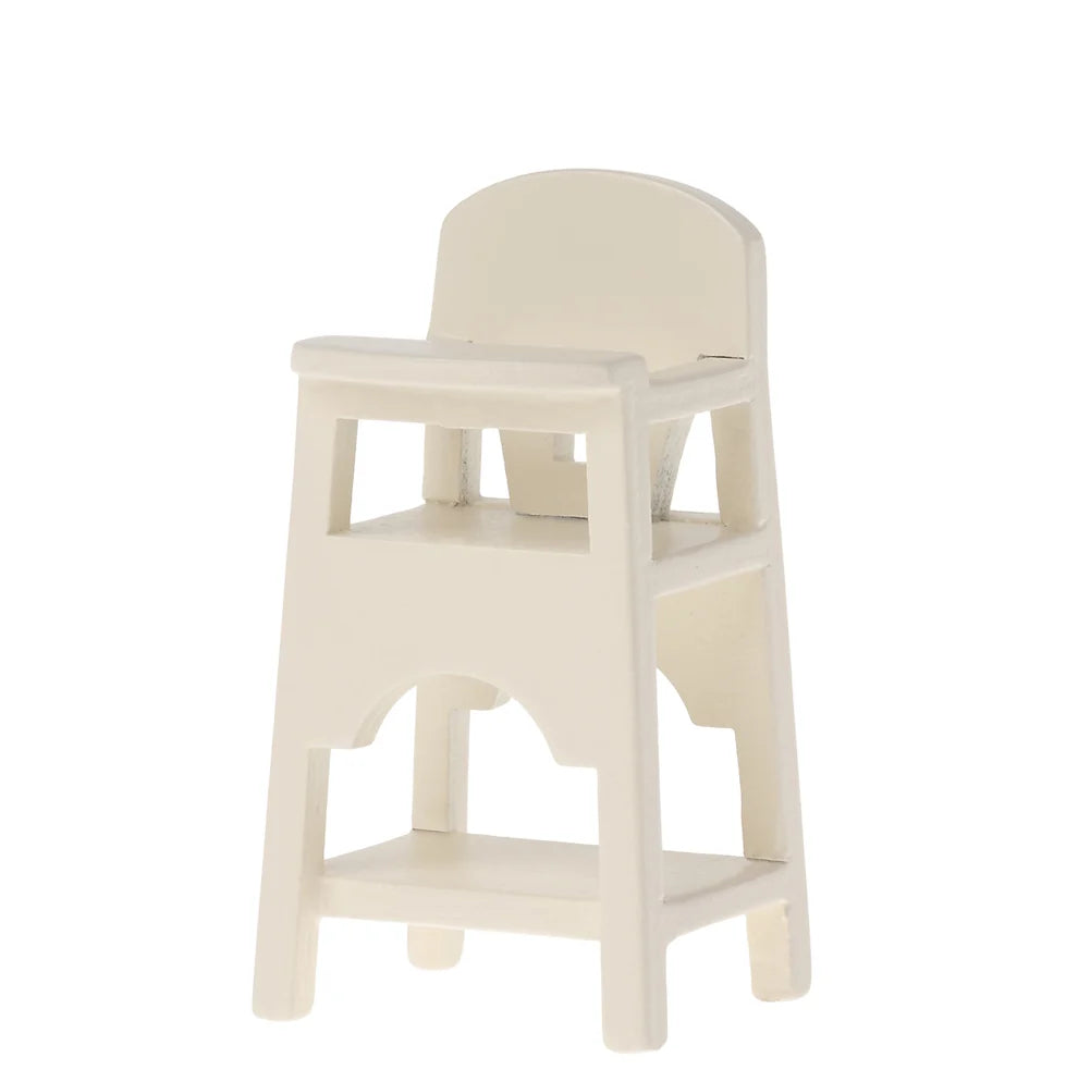 Maileg High Chair Mouse – Off White