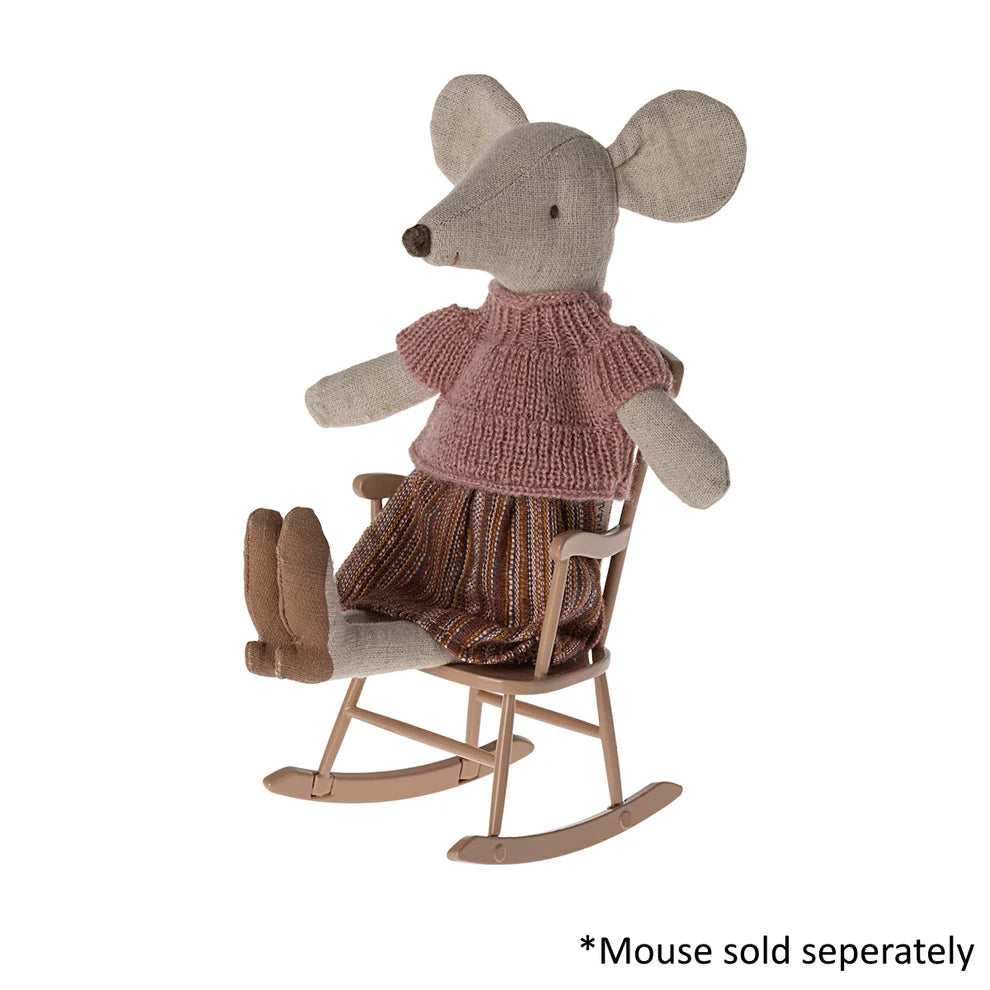 Maileg Rocking Chair Dark Powder