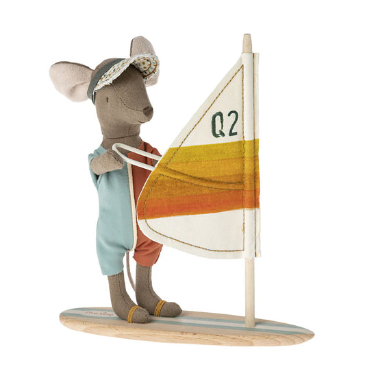Maileg Beach Mouse Surfer Big Brother