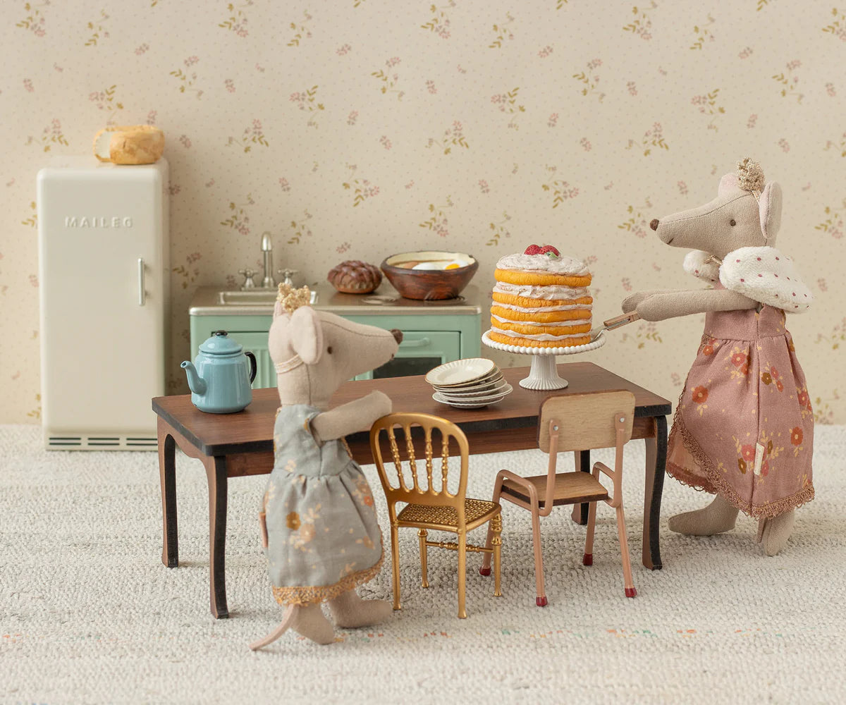 Maileg Long Dining Table Mouse