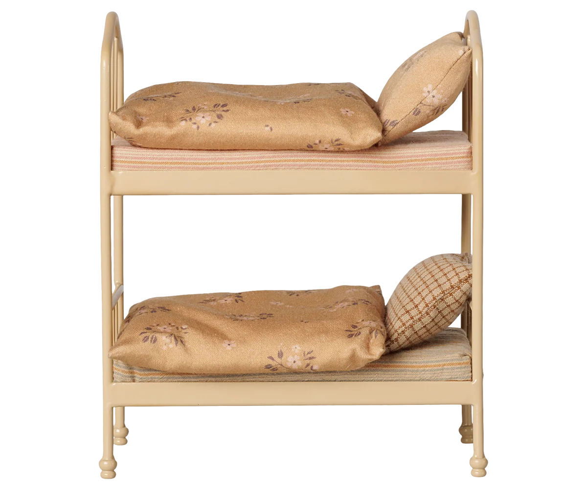 Maileg Bunk Bed Mouse Wheat