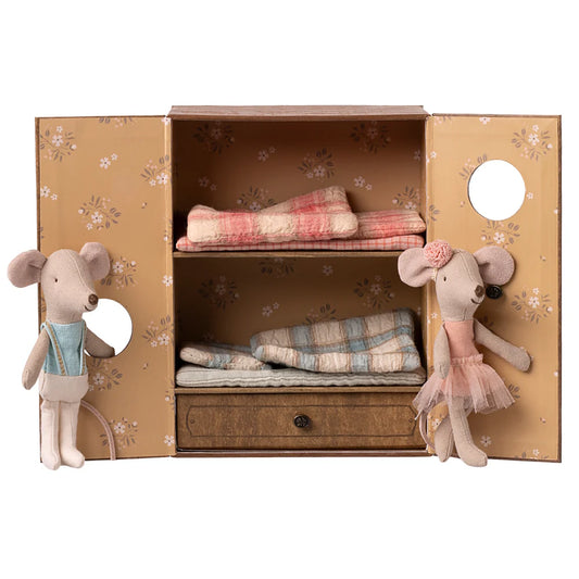 Maileg Ballet Mice Dance Studio Little Sister & Brother