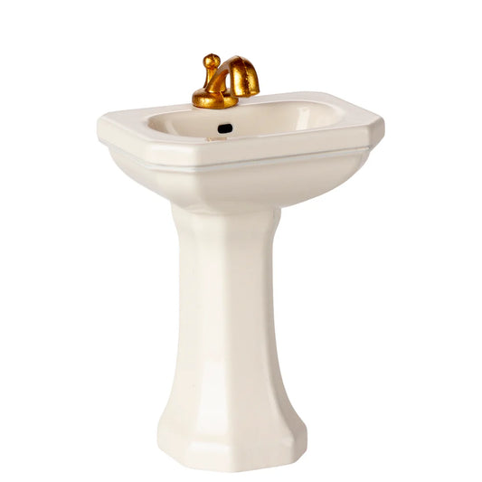 Maileg Bathroom Sink Mouse Off-White