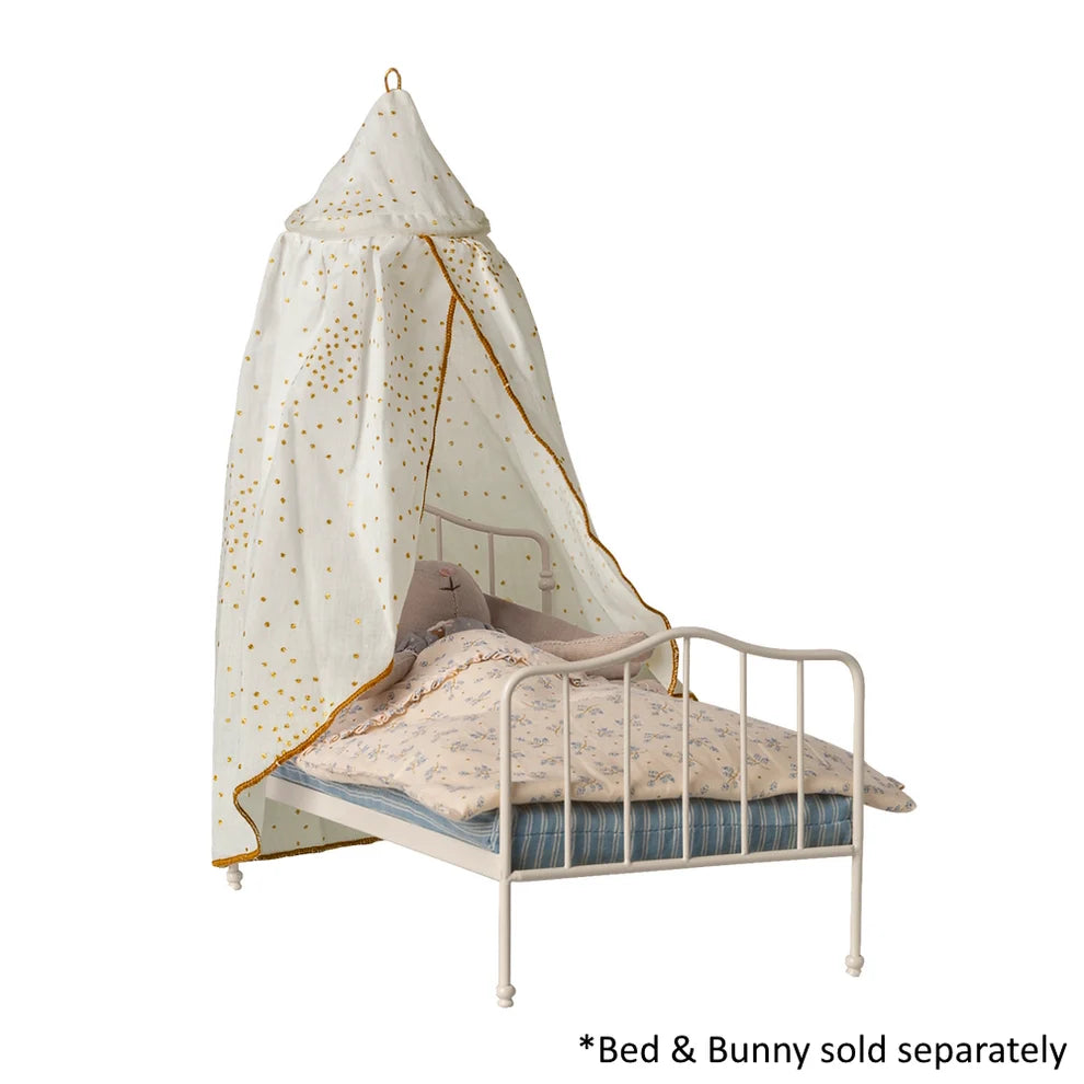 Maileg Bed Canopy Miniature – Off White