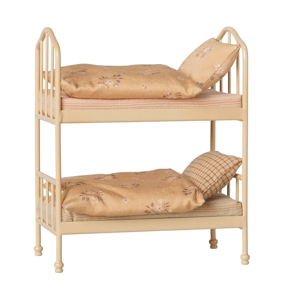 Maileg Bunk Bed Mouse Wheat