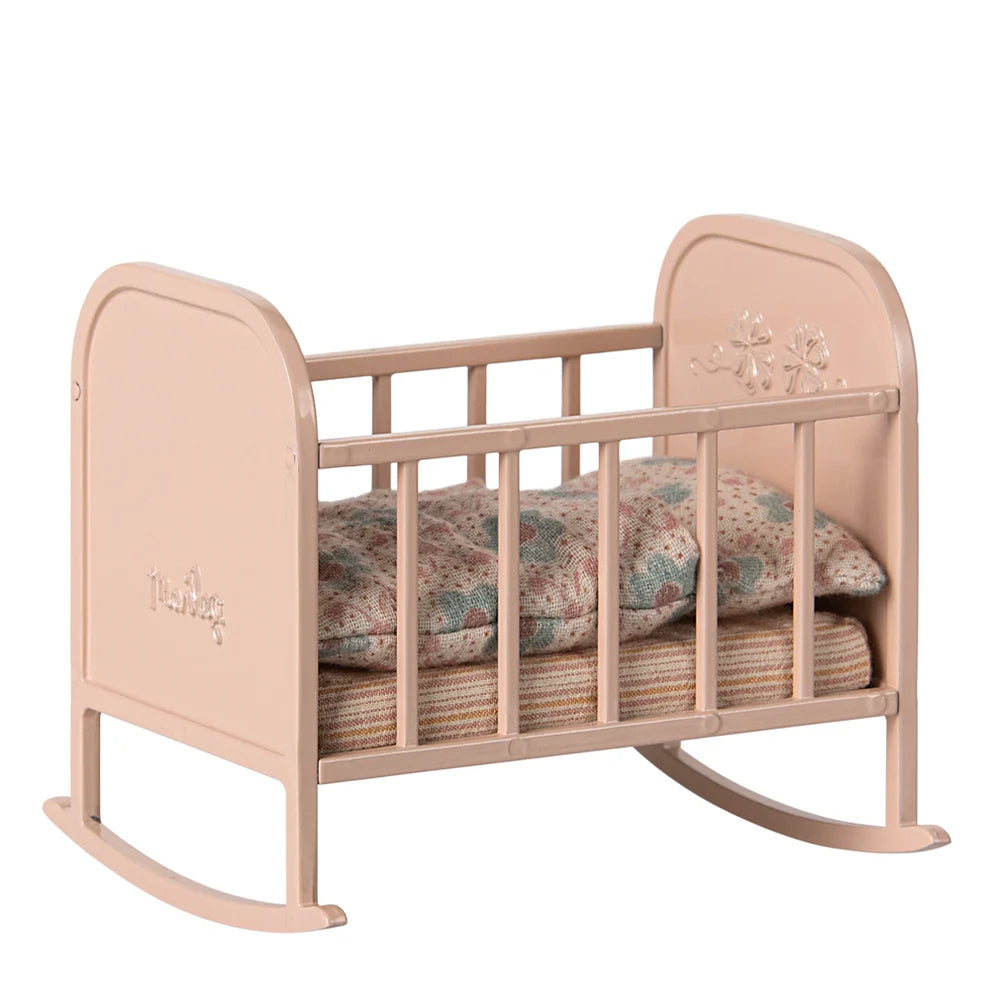 Maileg Cradle MY Light Rose
