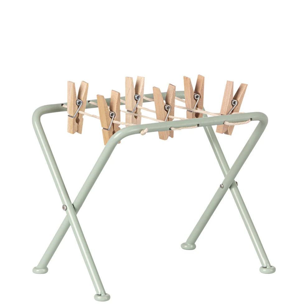 Maileg Drying Rack with Pegs Miniature