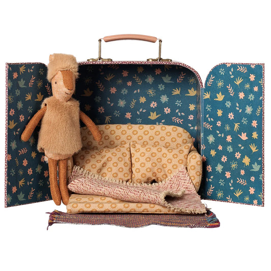 Maileg Reindeer in Suitcase Little Sister