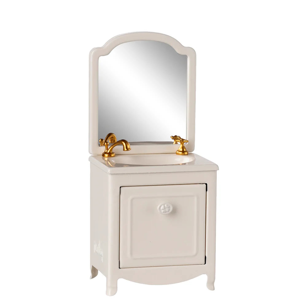 Maileg Sink Dresser Mouse Off-White