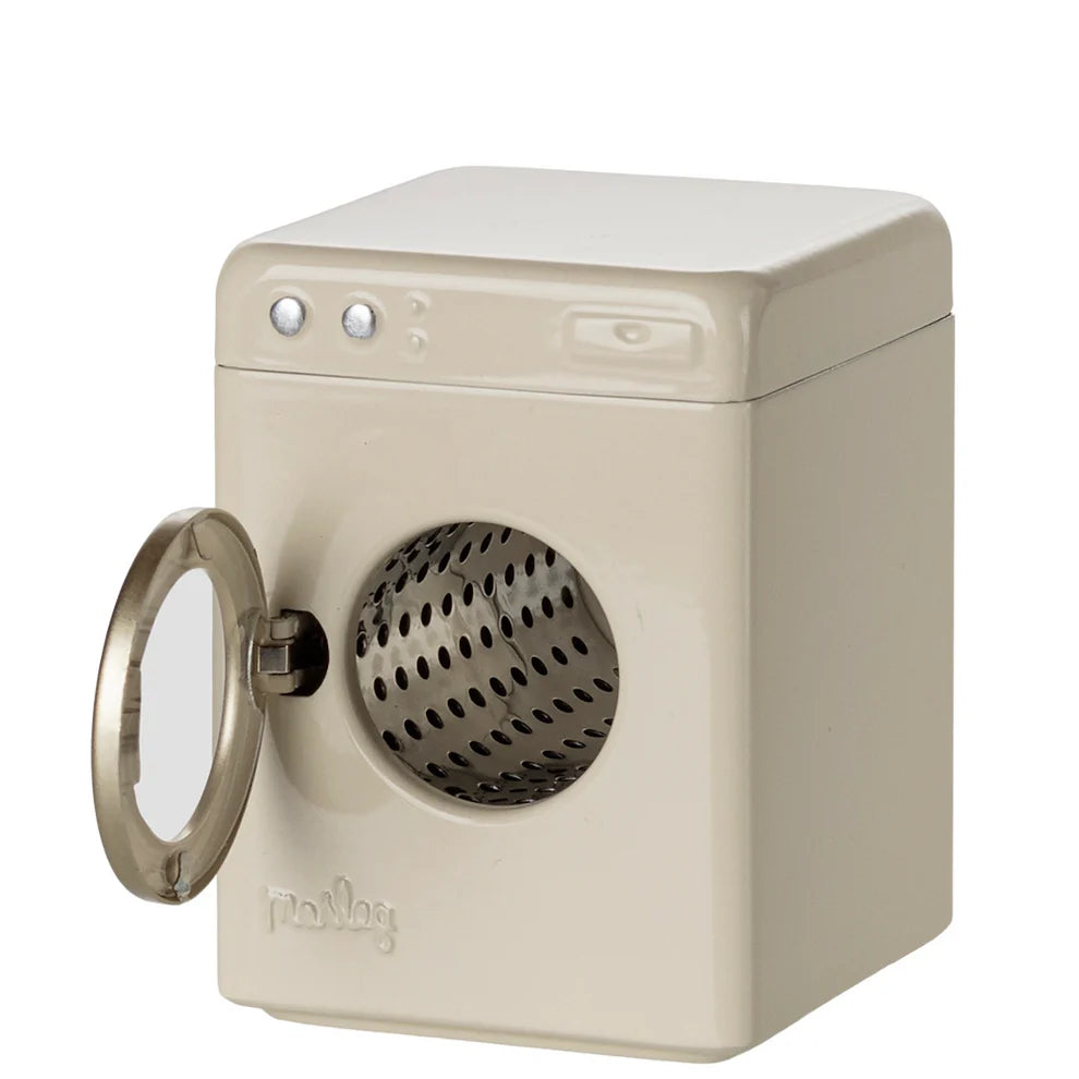 Maileg Washing Machine Mouse Off-White