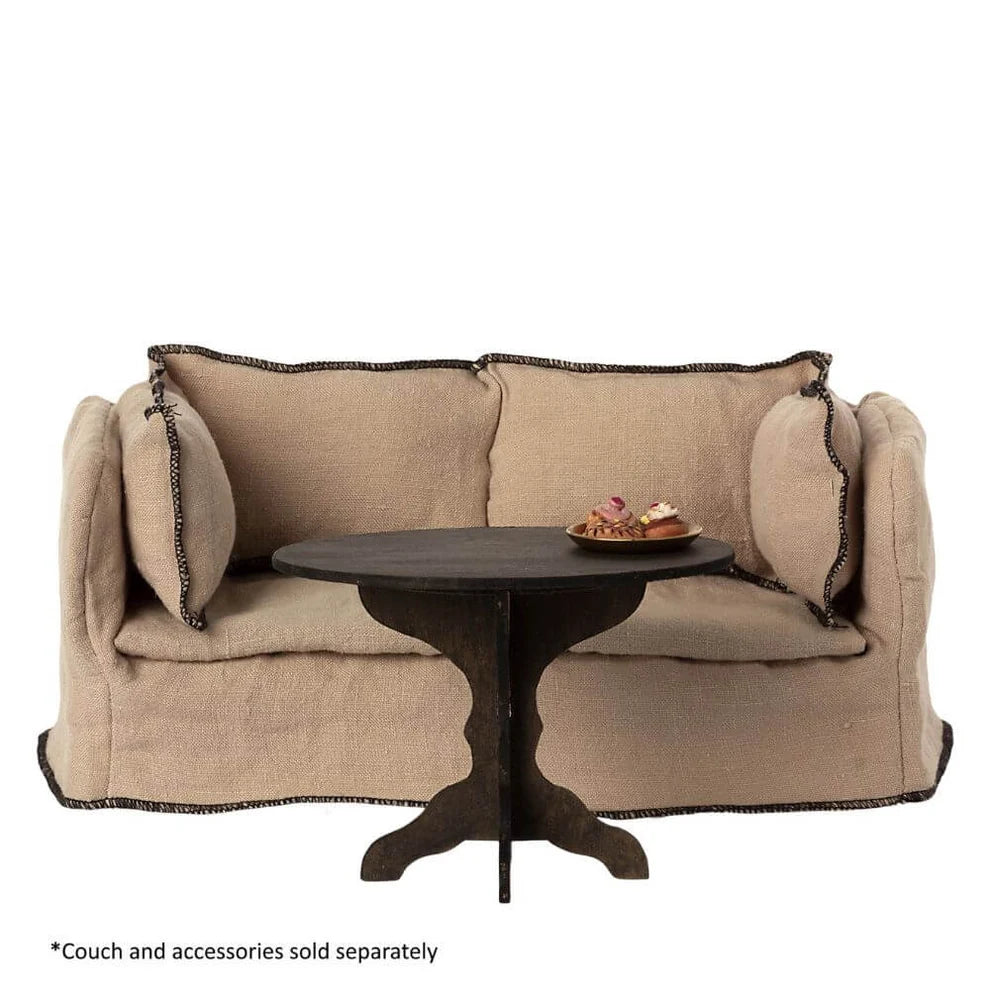 Maileg Miniature Coffee Table Anthracite