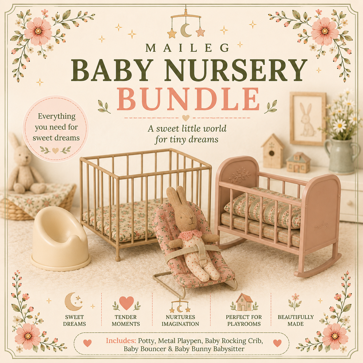 Maileg Baby Nursery Bundle
