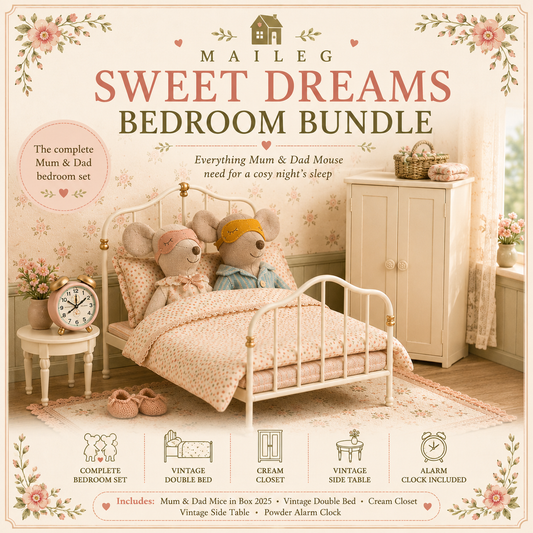 Maileg Sweet Dreams Bedroom Bundle