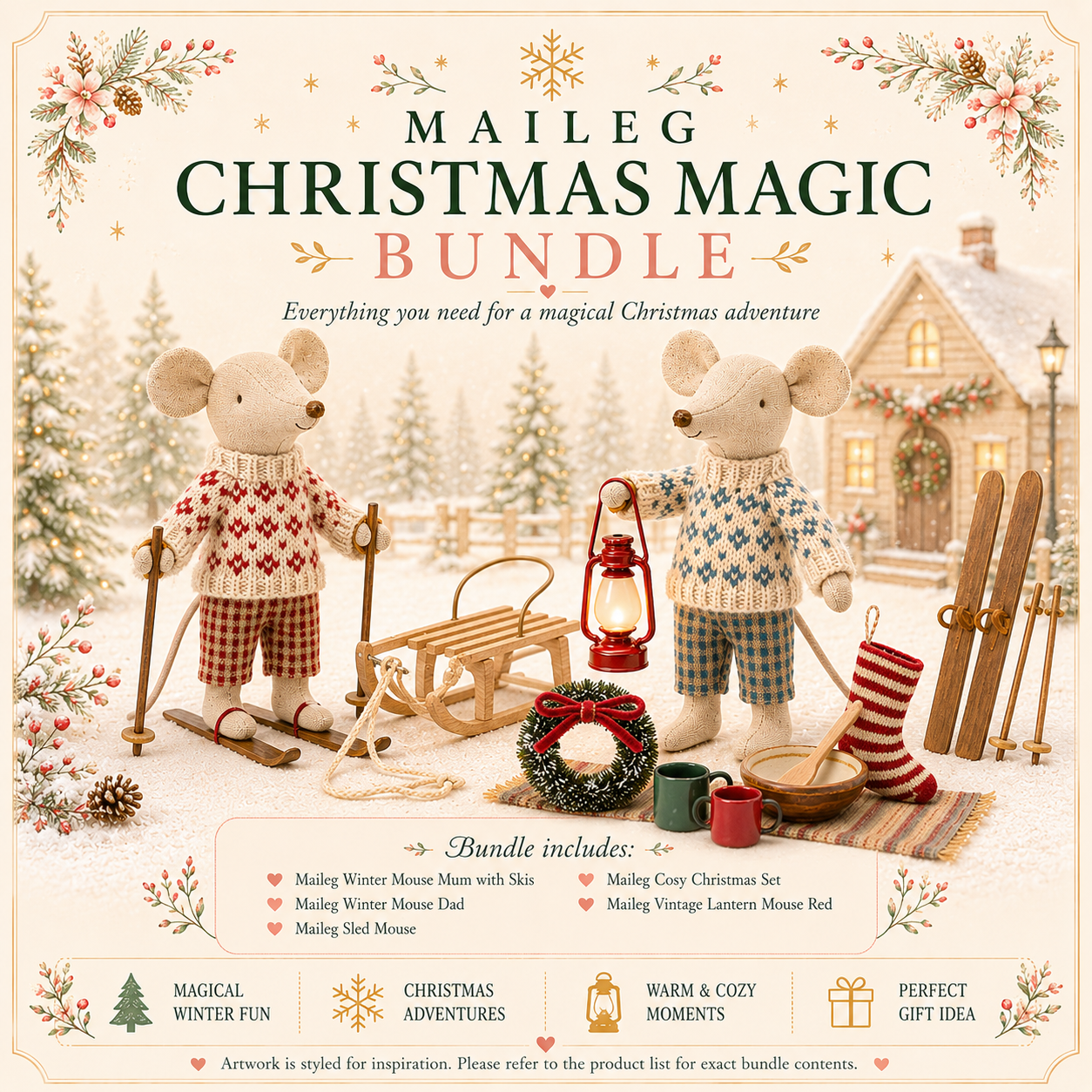 Maileg Christmas Magic Bundle