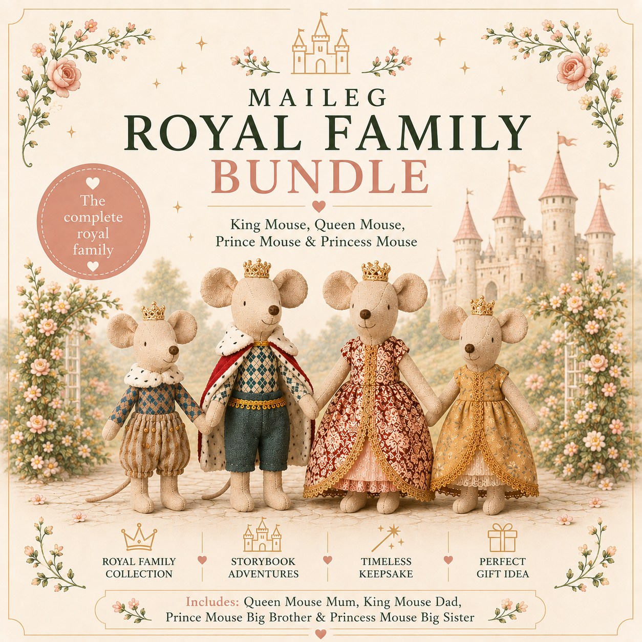 Maileg Royal Family Bundle