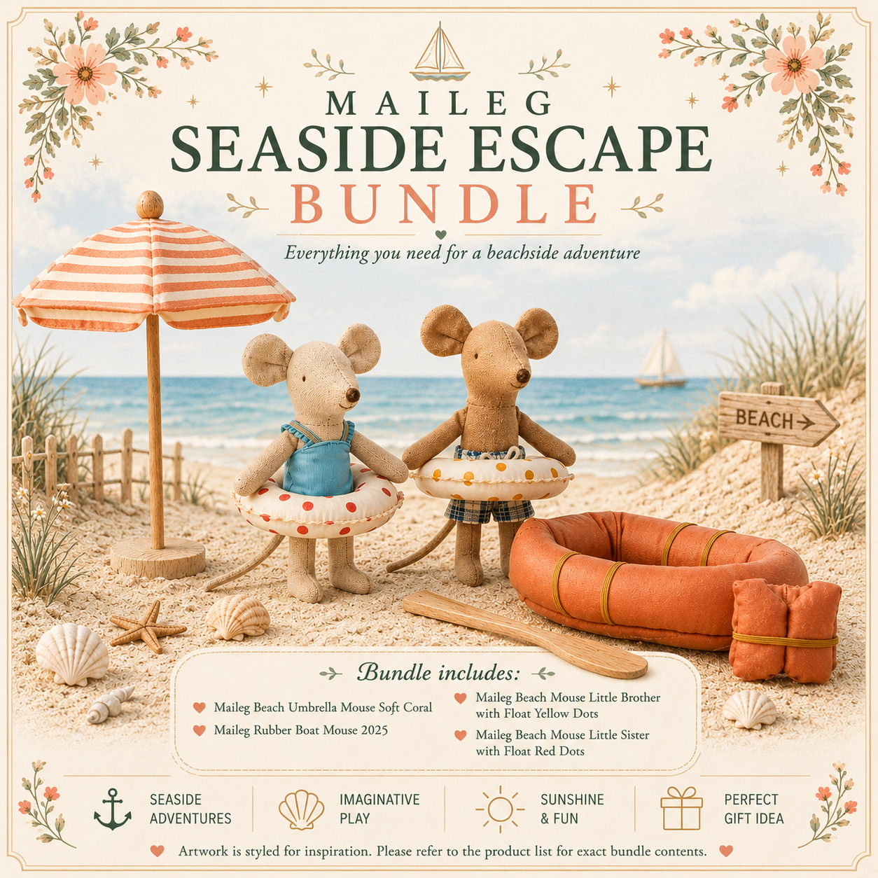 Maileg Seaside Escape Bundle